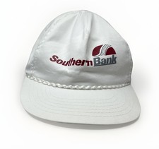 Vintage Southern Bank Trucker Hat Snapback Foam Front Made In Korea