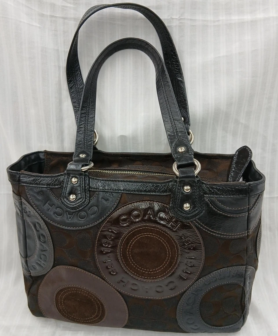 Coach Patchwork Black Bags & Handbags for Women for sale | eBay