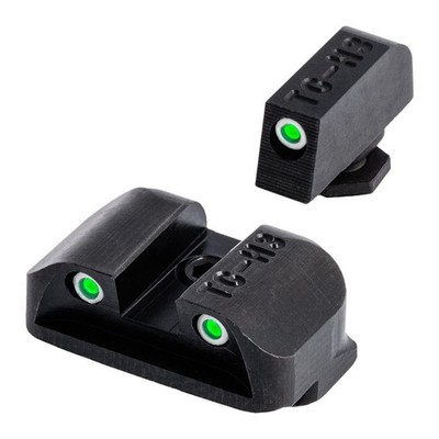 TruGlo Tritium Fiber-Optic Sight Set for Glock Low