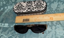 Brighton Sunglasses Tortoise Silver Haute Spots A11597 54 17 135 W/ Cases Guc