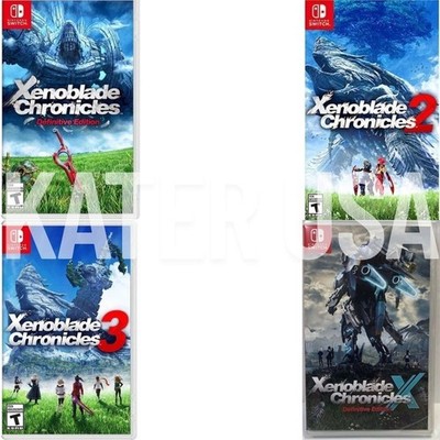 Xenoblade Chronicles: Definitive Edition + 2 + 3 + X Switch New