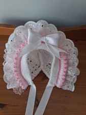 Baby Girls Bonnet Size Newborn Brand New