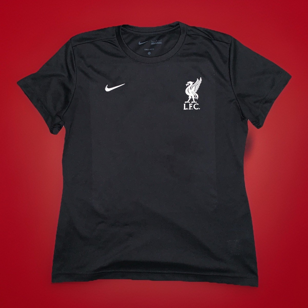 Nike Dri-FIT Liverpool FC Training Jersey – Black – Size Large | eBay