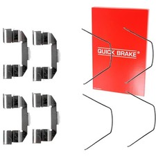 QUICK BRAKE MONTAGE-SATZ BREMSBELÄGE ZUBEHÖR VORNE passend für MAZDA 6 | 109-160