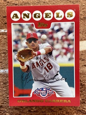 Orlando Cabrera 2008 Topps Opening Day #22 Los Angeles Angels
