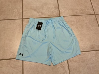 Under Armour Tech Shorts Unlined Men's Large Sky Blue 7'' Inseam Loose 1386969