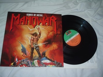 MANOWAR  Kings Of Metal '88 ORIGINAL GERMAN !!! IMPORT !!! 1st press NMint