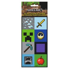 Minecraft Lenticular Stickers - 16 Pc.