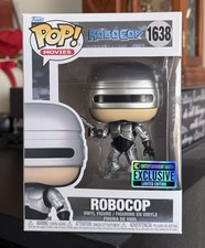 Funko Pop! Movies: (Metallic) ROBOCOP #1638 Entertainment Earth (Exclusive)