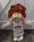 1989 transitional Hasbro cabbage patch popcorn hm# 19, pink tri heart dress