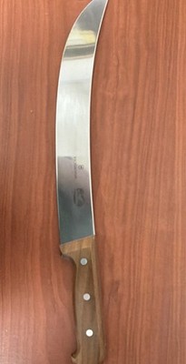 Victorinox 5.7300.31 Cimeter Knife Stainless Steel Blade Wood Handle