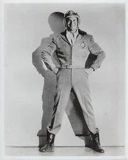Richard Webb as Captain Midnight TV show photo 1950s restrike