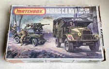 MATCHBOX - 1:76 scale, PK-172 - MORRIS C8, 17pdr GUN & WILLYS JEEP KIT - Boxed