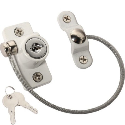 OMOTOOL Child Window Restrictor Casement Security Lock (2 Pack) Kids White