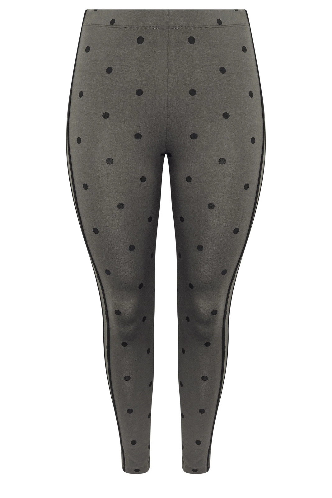 Yours Women's Grey Polka Dot Active Leggings In | : Size 24 - Image 2