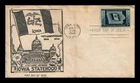 IOWA STATEHOOD FDC SCOTT 942 ZOO-BAY THERMOGRAPHED US COVER TORN EDGES