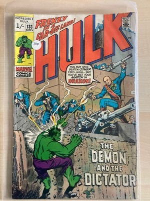 The Incredible HULK, Marvel, US, UK-Price, Nr 133 von 1970, Z 1-