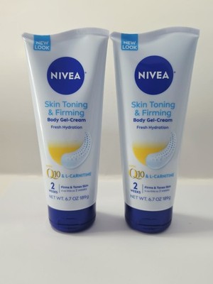 (2) Nivea Skin Toning & Firming Body Gel-Cream, 6.7 oz (189 g)