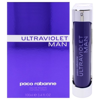 2 Pack Ultraviolet by Paco Rabanne for Men - 3.4 oz EDT Spray