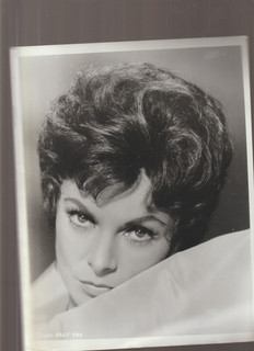 8X10 B&W PHOTO OF CLOSE UP JANET LEIGH