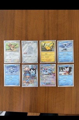 Pokemon 2025 Holiday Calendar Stamped Promos (Complete Set of 8)