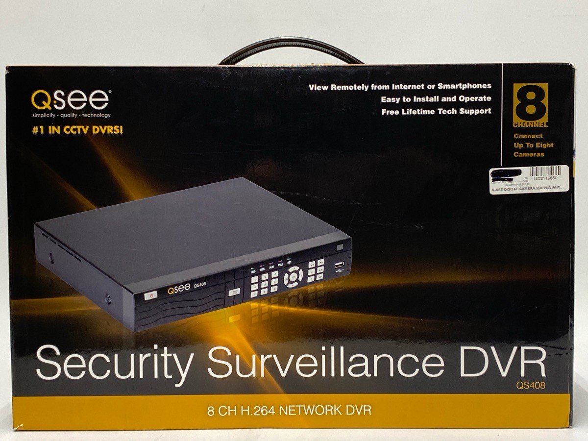 Q-See QT718 8 Channel DVR Surveillance System (UD2116850)