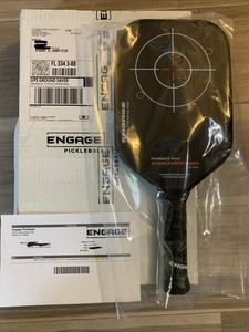 Engage Pursuit Pro1 Inovation 12.7 mm Pickleball Paddle Toray T700 Carbon Fiber