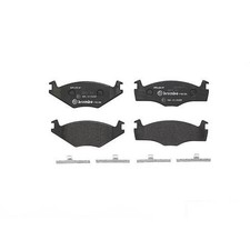 Bremsbelagsatz Scheibenbremse 17 mm BREMBO passend für u.a. VW POLO