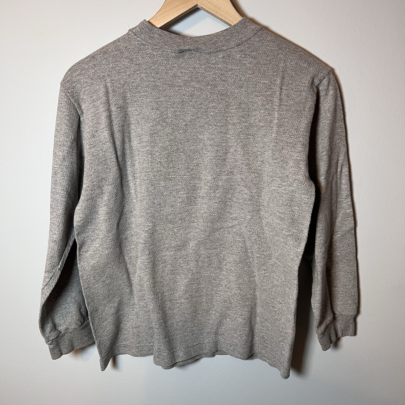 Pittsburgh Steelers Thermal Long Sleeve Youth Kids L Gray Mighty Mac Sports