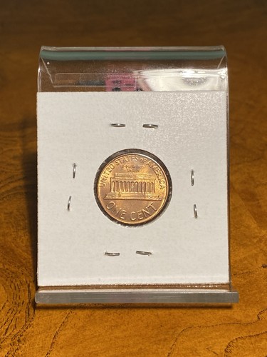 1964 Lincoln Penny-a rare treasure. No mint strike error coin. L is in Rim.  - Picture 6 of 7