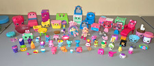Shopkins Mixed Lot of 69 Figures Furniture plus 2 Lil Shoppies dolls EUC