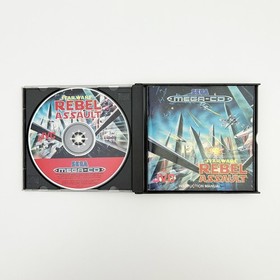 Sega Mega CD STAR WARS REBEL ASSAULT Game & Instruction Booklet - BOXED