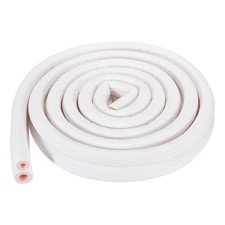 HVAC Copper Pipe Insulation Foam Tube 1/4" 5/8" ID Pipes 10ft White/Pink