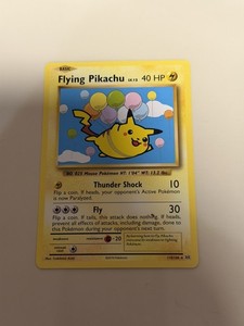 Flying Pikachu Card | eBay