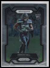 2023 Panini Prizm Derick Hall Rookie #388 Seattle Seahawks