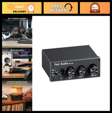 High-Quality DAC Headphone Amp for PC, Digital to Analog Converter, USB/Optical