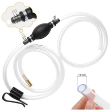 Lightweight Siphon Pump with Built-in Valve - Ideal for All Liquid Transfers