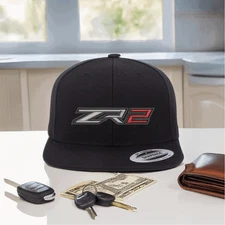 ZR2 - Custom Made-to-Order Embroidered Flat Bill Snapback Hat