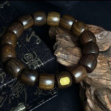 Sandalwood Agarwood Prayer Beads Bracelet Natural Mala Unisex Jewelry