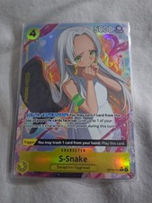 S-Snake (Alternate Art) OP13-114 Carrying On His Will Foil