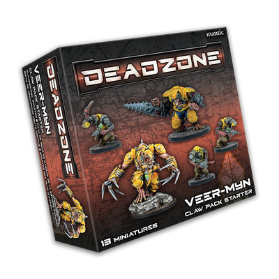 Veer-Myn Claw Pack Starter Deadzone Firefight Mantic Sci-fi 40k 28mm Skaven YHP