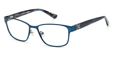Juicy Couture 210 Eyeglasses 0PYW Matte Teal Rectangle 52mm  display picture 2