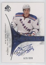 2009-10 SP Authentic Auto Future Watch 619/999 Michael Del Zotto #231 Auto zu8
