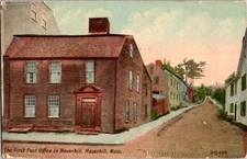 Haverhill Massachusetts MA : BUILDING SCENE d/24 BC3076