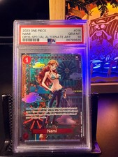 One Piece 2023 Nami SP OP01-016 OP05  Special Alternate Art Card PSA 10