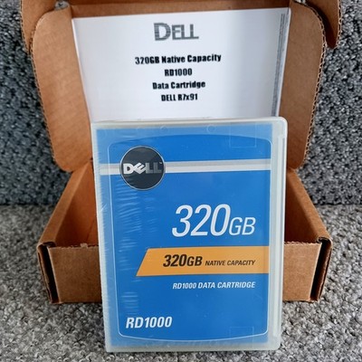 Dell 320GB Native Capacity RD1000 Data Cartridge DELL R7x91 _ NEW IN BOX