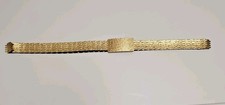 Vintage Gold Metal Fish Scale Elastic Stretch Shiny Belt