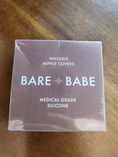 Bare Babe Invisible Nipple Covers, Color Cocoa, Size Regular 3in