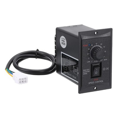 60W AC 220V Motor Speed Controller Forward Reverse with A Male Plug