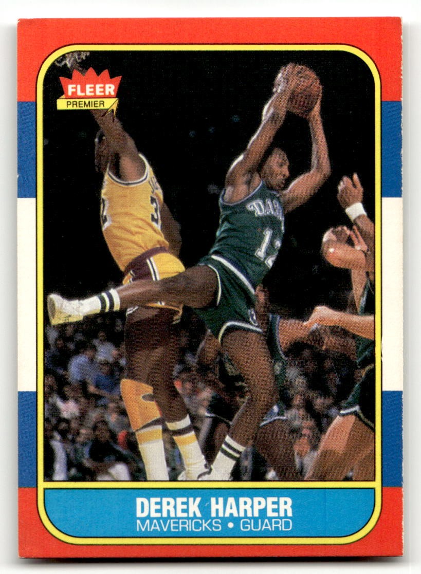 1986-87 Fleer #44 Derek Harper